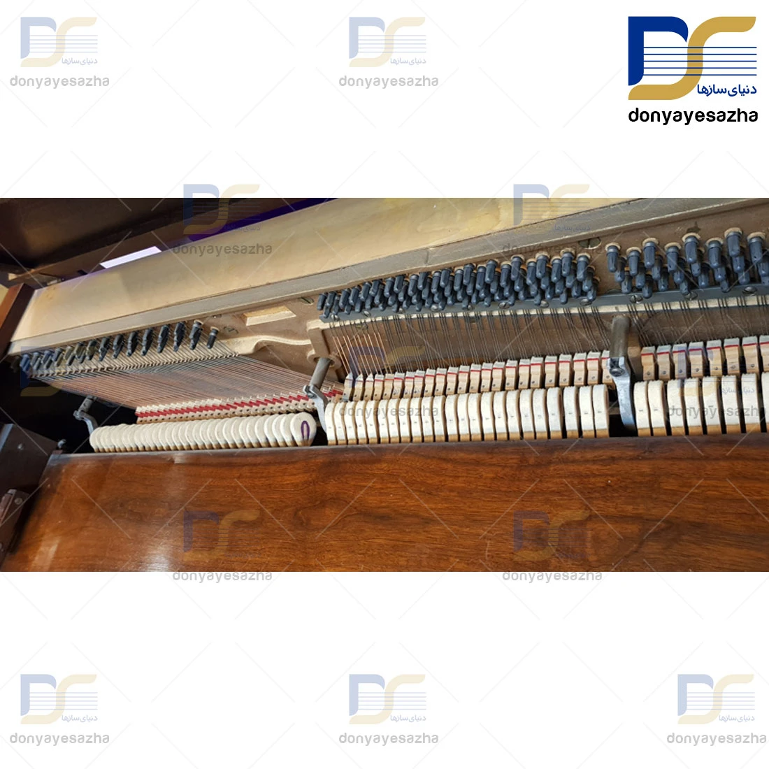 پیانو آکوستیک اسپینت ورلیتزر wurlitzwer spinet آمریکایی
