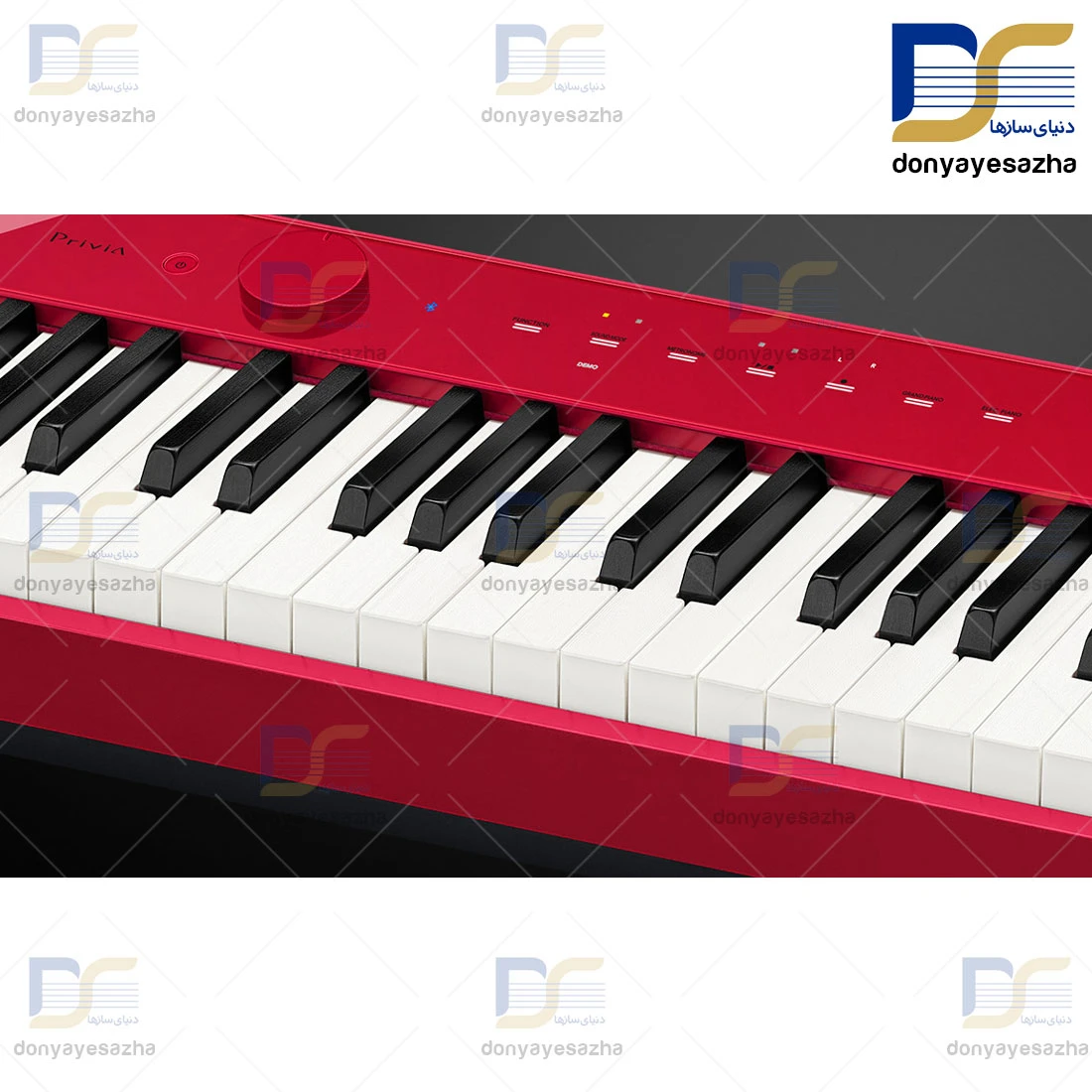 پیانو دیجیتال CASIO مدل Privia PX_S1000 قرمز