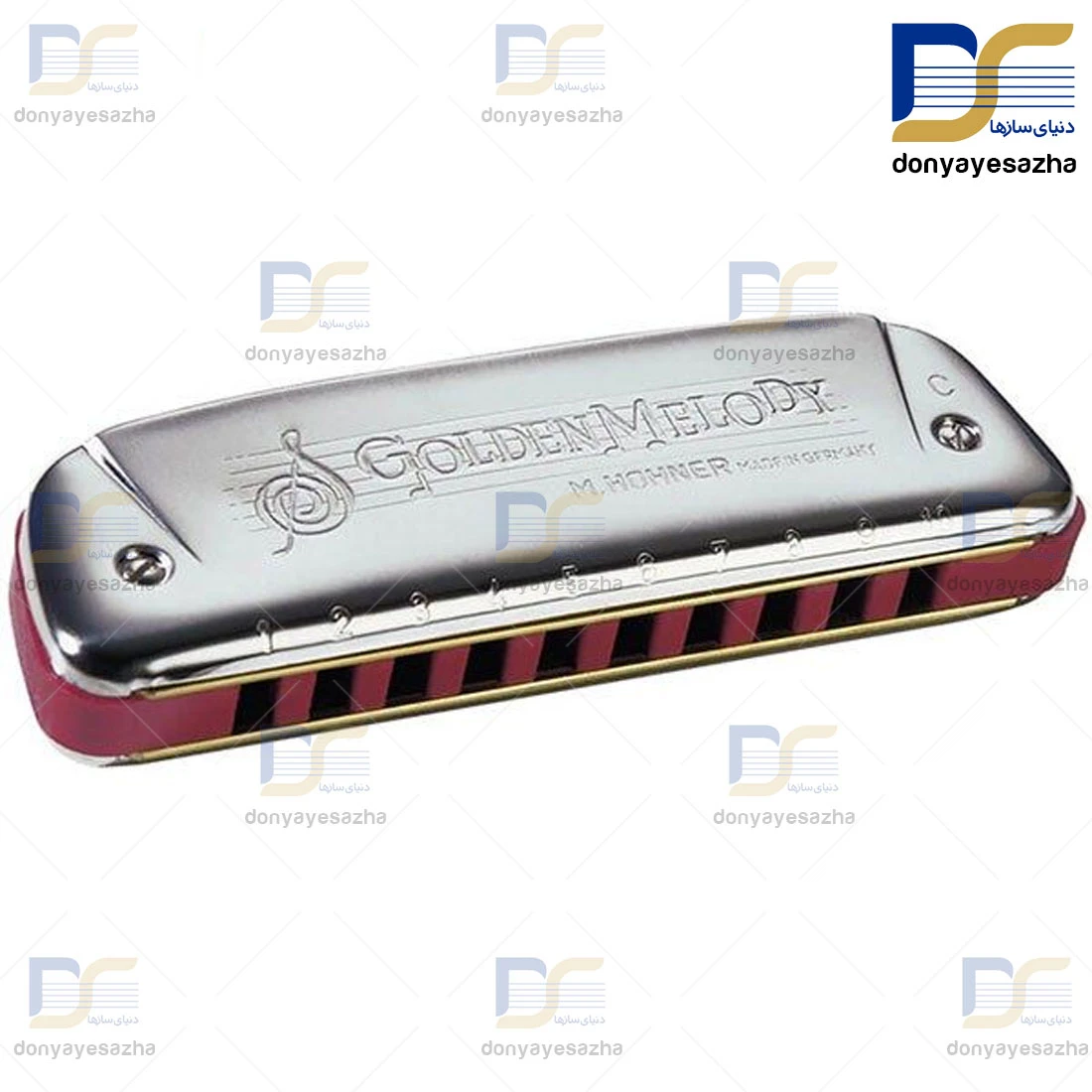 سازدهنی دیاتونیک Hohner مدل Golden Melody