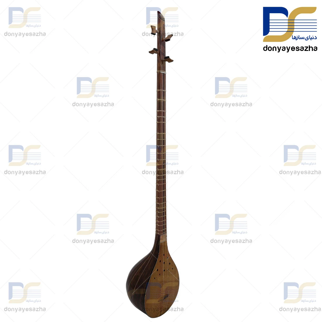 سه تار صفری تک زه چوب گردو