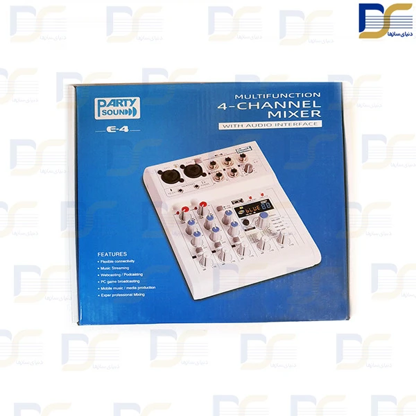 میکسرمینی پارتی ساند PARTYSOUND مدل E4