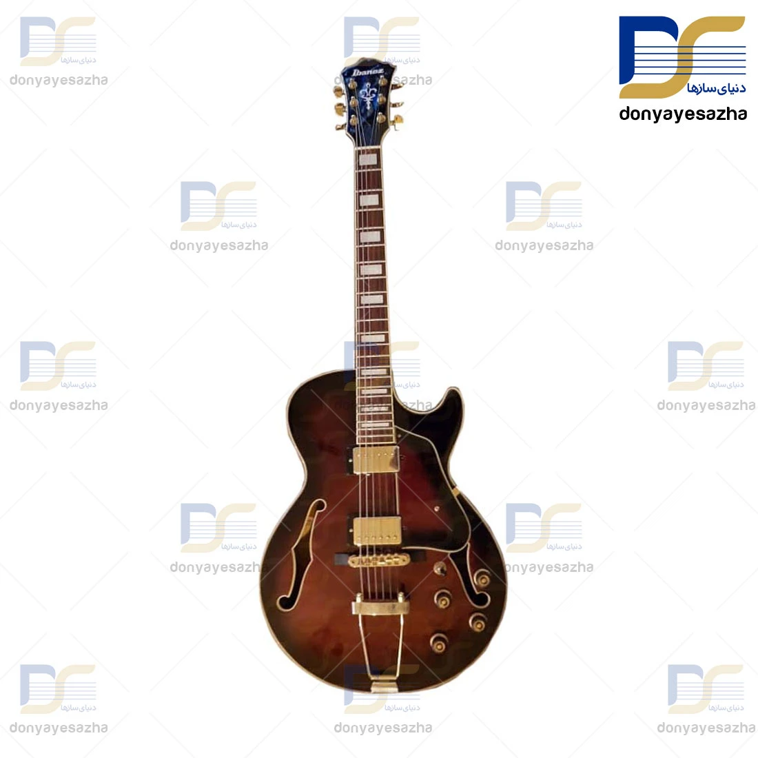 گیتار الکتریک هالوبادی Ibanez مدل AG95 DBS_12_05