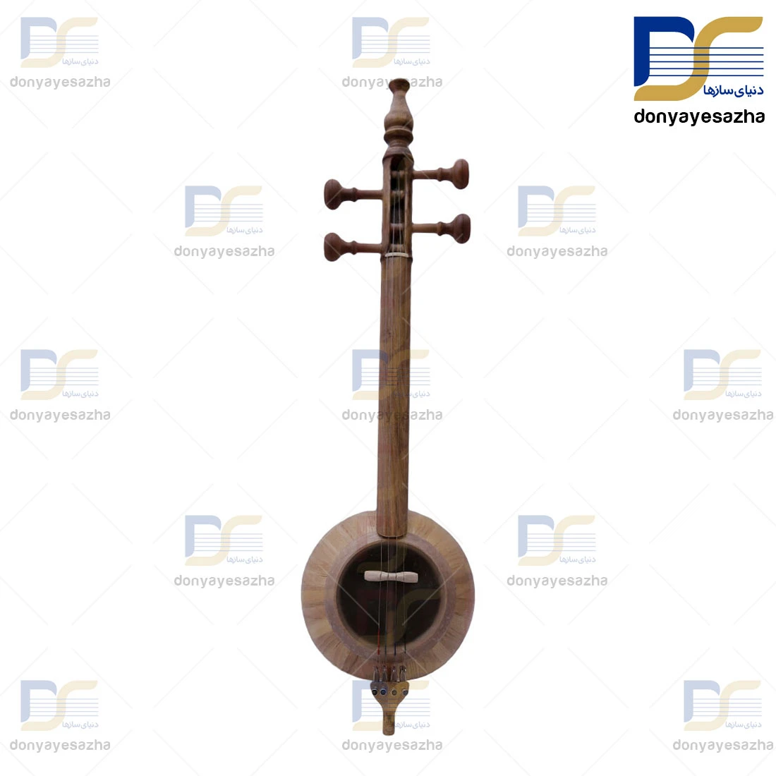 کمانچه نریمان دو مهر (رنگ چوب)