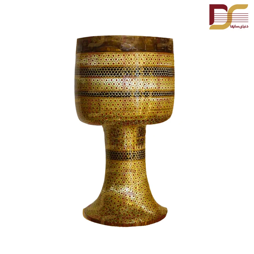 تنبک خاتم کار اصفهان طرح 5