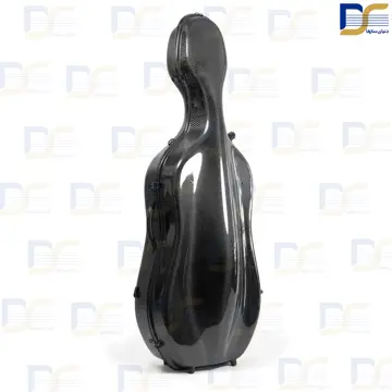 هاردکیس ویولنسل فایبر کربن مشکی شطرنجی